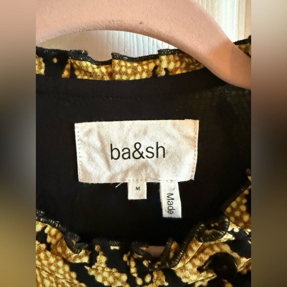 BA&SH Cascade‎ Robe Dress Size Medium - Picture 7 of 13